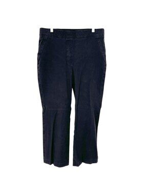 Spanx Slimming Stretch Cropped Black Pants Size Large